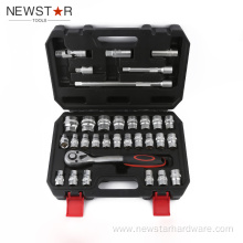32pcs 1/2'DR Swiss Kraft Socket Set Tool Set